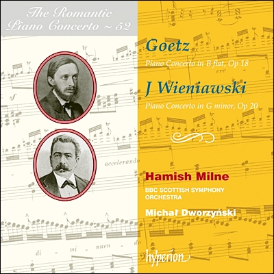낭만주의 피아노 협주곡 52집 - 괴츠 / 비에니야프스키 (The Romantic Piano Concerto 52 - Goetz / Wieniawski) Hamish Milne
