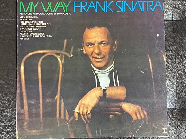 [lp] 프랭크 시나트라 Frank Sinatra My Way Lp [오아시스 라이센스반] Yes24