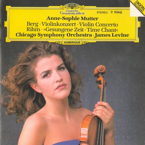 베르크 (Alban Berg) : Violin Concerto - 무터 (Anne-Sophie Mutter) (US발매)
