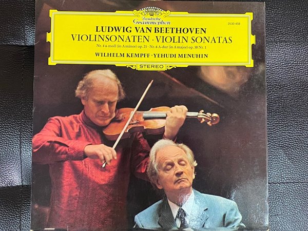 Lp Yehudi Menuhin Wilhelm Kempff Beethoven