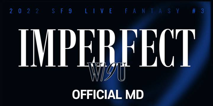 2022 SF9 LIVE FANTASY #3 IMPERFECT OFFICIAL MD