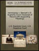 Hemingway V. Stansell U.S. Supreme Court Transcript of Record with Supporting Pleadings
