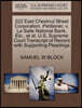 222 East Chestnut Street Corporation, Petitioner, V. La Salle National Bank, Etc., et al. U.S. Supreme Court Transcript of Record with Supporting Pleadings