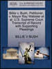 Billie V. Bush, Petitioner, V. Mayor Ray Webster Et Al. U.S. Supreme Court Transcript of Record with Supporting Pleadings