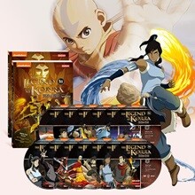 [DVD] The Legend of Korra 코라의 전설 1집 (시즌 1&2) 13종세트