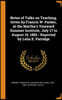 Notes of Talks on Teaching, Given by Francis W. Parker, at the Martha's Vineyard Summer Institute, July 17 to August 19, 1882 / Reported by Lelia E. P