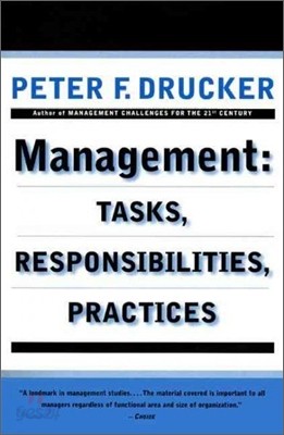 Management: Tasks, Responsibilities, Practices