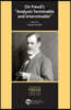 On Freud's Analysis Terminable and Interminable