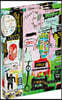 In Italian by Jean-Michel Basquiat Mini Sticky Book