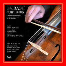 Justin Pearson 바흐: 무반주 첼로 모음곡 전곡 (J.S.Bach: Complete Cello Suites BWV1007-BWV1012) [5LP]