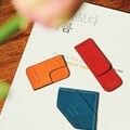 마뜨 이태리 가죽 책갈피 3타입x5칼라/엣지L,M,오픈형 타입 / Italy leahter bookmark