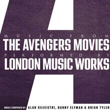 어벤져스 영화음악 (The Avengers Movies OST by Alan Silvestri / Danny Elfman / Brian Tyler) [퍼플 컬러 LP]