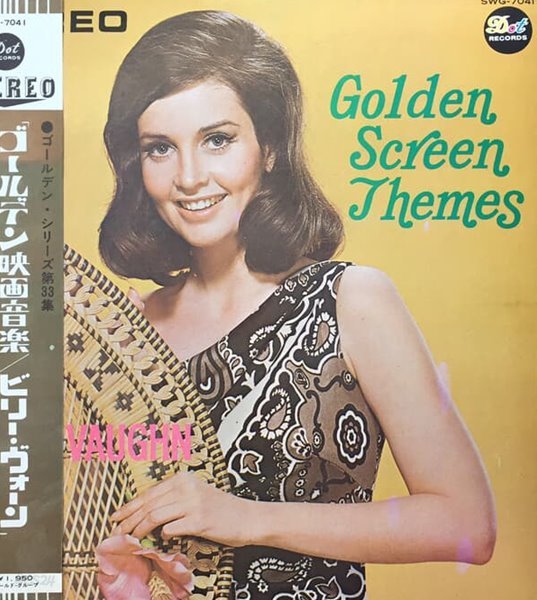 [일본반][LP] Billy Vaughn And His Orchestra - Golden Screen Themes [Gatefold]