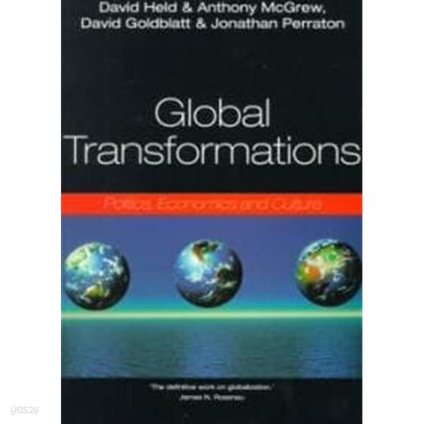 Global Transformations: Politics, Economics, and Culture (Paperback) 