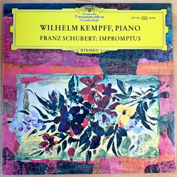 [중고LP] Wilhelm Kempff / Schubert : Impromptus