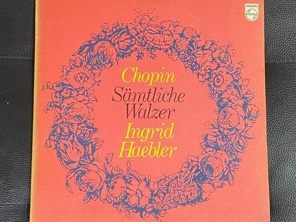 [LP] 헤블러 - Ingrid Haebler - Chopin Samtliche Walzer LP [성음-라이센스반]