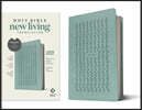NLT Large Print Premium Value Thinline Bible, Filament Enabled (Leatherlike, Eucalyptus Teal)