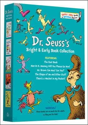 Dr. Seuss Bright &amp; Early Book Boxed Set Collection: The Foot Book; Marvin K. Mooney Will You Please Go Now!; Mr. Brown Can Moo! Can You?, the Shape of