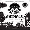 I See Farm Animals: Bilingual (English / French) (Anglais / Francais) A Newborn Black & White Baby Book (High-Contrast Design & Patterns)