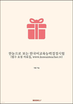 한눈으로 보는 한국어교육능력검정시험