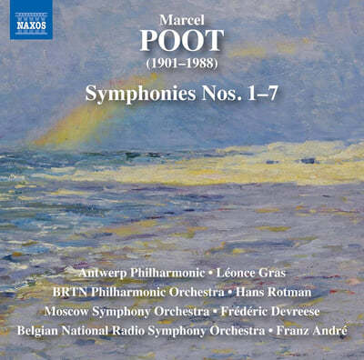 Franz Andre 마르셀 풋 : 교향곡 1-7번 (Marcel Poot: Symphonies Nos. 1-7) 