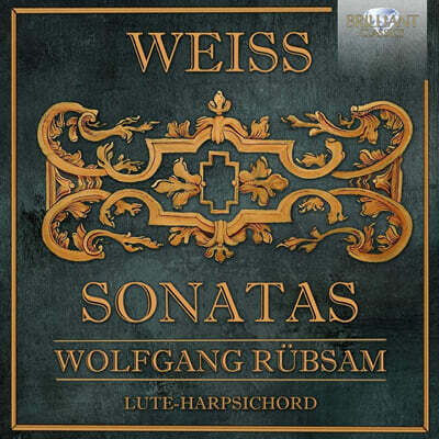 Wolfgang Rubsam 바이스: 류트 소나타집 [뤼브잠 편곡] (Weiss: Sonatas)
