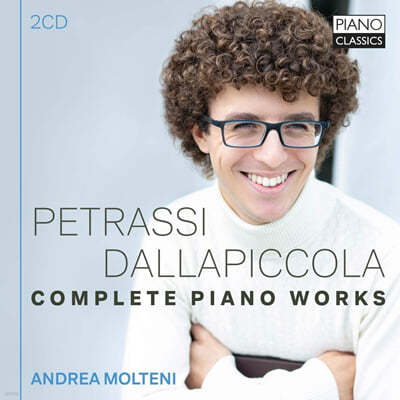 Andrea Molteni 고프레도 페트라시 / 루이지 달라피콜라: 피아노 작품 전곡 (Goffredo Petrassi / Luigi Dallapiccola: Complete Piano Works)