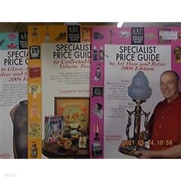 AAC SPECIALIST ANTIQUES BOOKS/3권 : SPECIALIST PRICE GUIDE (TO ART DECO AND RETRO/TO COLLECTABLES/TO  