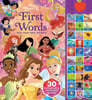 Disney Princess First Words Apple Play A Sound Book