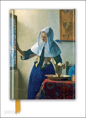 Johannes Vermeer: Young Woman with a Water Pitcher (Foiled Journal)