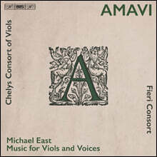 Fieri Consort 마이클 이스트: 비올과 목소리를 위한 음악 (Michael East: Music For Viols And Voices)