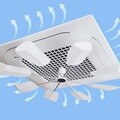 제노믹스 무동력 에어컨 바람분배기 바람돌이(NRW-3000) / 냉난방겸용 공기순환 실링팬 