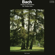 Karl Suske 바흐: 무반주 바이올린을 위한 소나타와 파르티타 전곡집 - 카를 주스케 [3LP]