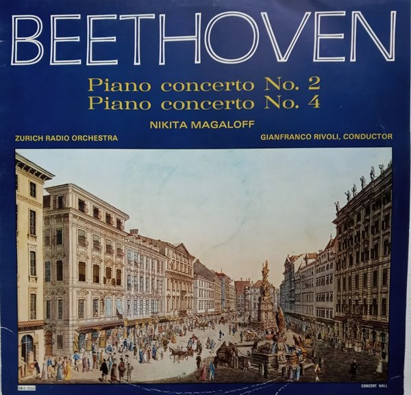 LP(수입) 베토벤: 피아노 협주곡 2번 4번 - 니키타 마갈로프
