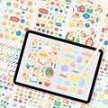 리훈 오늘곰부 png스티커 굿노트 아이패드