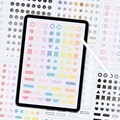 리훈 도형 PNG 스티커 굿노트 속지꾸미기 아이패드 노타빌리티 노트쉘프 PDF 디지털