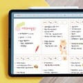 리훈 곰부 체크리스트 투두리스트 스케줄러 굿노트 아이패드 PDF 속지