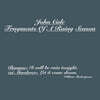 John Cale (존 케일) - Fragments Of A Rainy Season