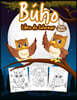 Buho Libro de Colorear para Ninos