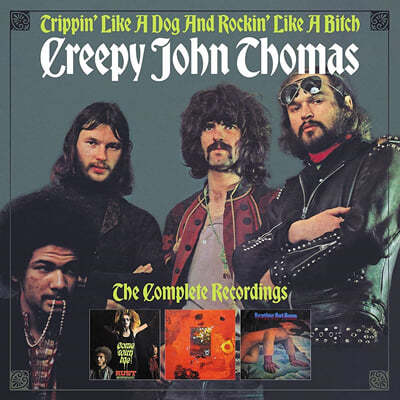 Creepy John Thomas (크리피 존 토마스) - Trippin' Like A Dog And Rockin' Like A Bitch: The Complete Recordings 