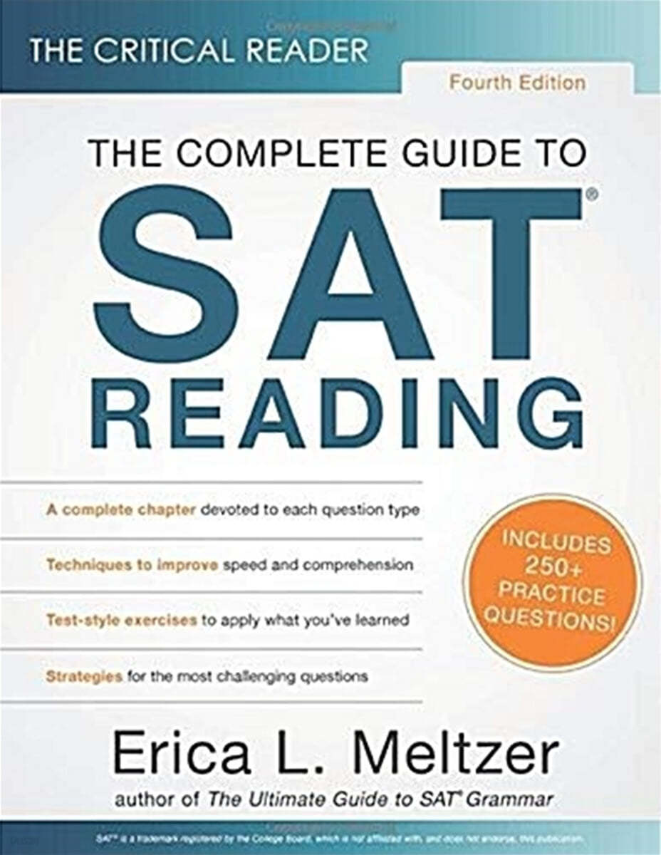 The Complete Guide to SAT Reading, 4/E