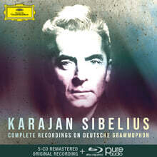 카라얀 DG 시벨리우스 녹음 전집 (Herbert von Karajan - Complete Sibelius Recordings On Deutsche Grammophon)