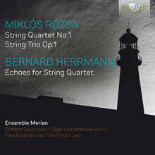 Ensemble Merian 미클로스 로저 / 베르나르드 허먼: 실내악 작품 (Miklos Rozsa / Bernard Herrmann: Music For String Quartet)
