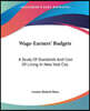 Wage-Earners' Budgets: A Study of Standards and Cost of Living in New York City