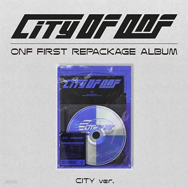 온앤오프 (ONF) / 리패키지앨범 CITY OF ONF (CITY Ver./미개봉)