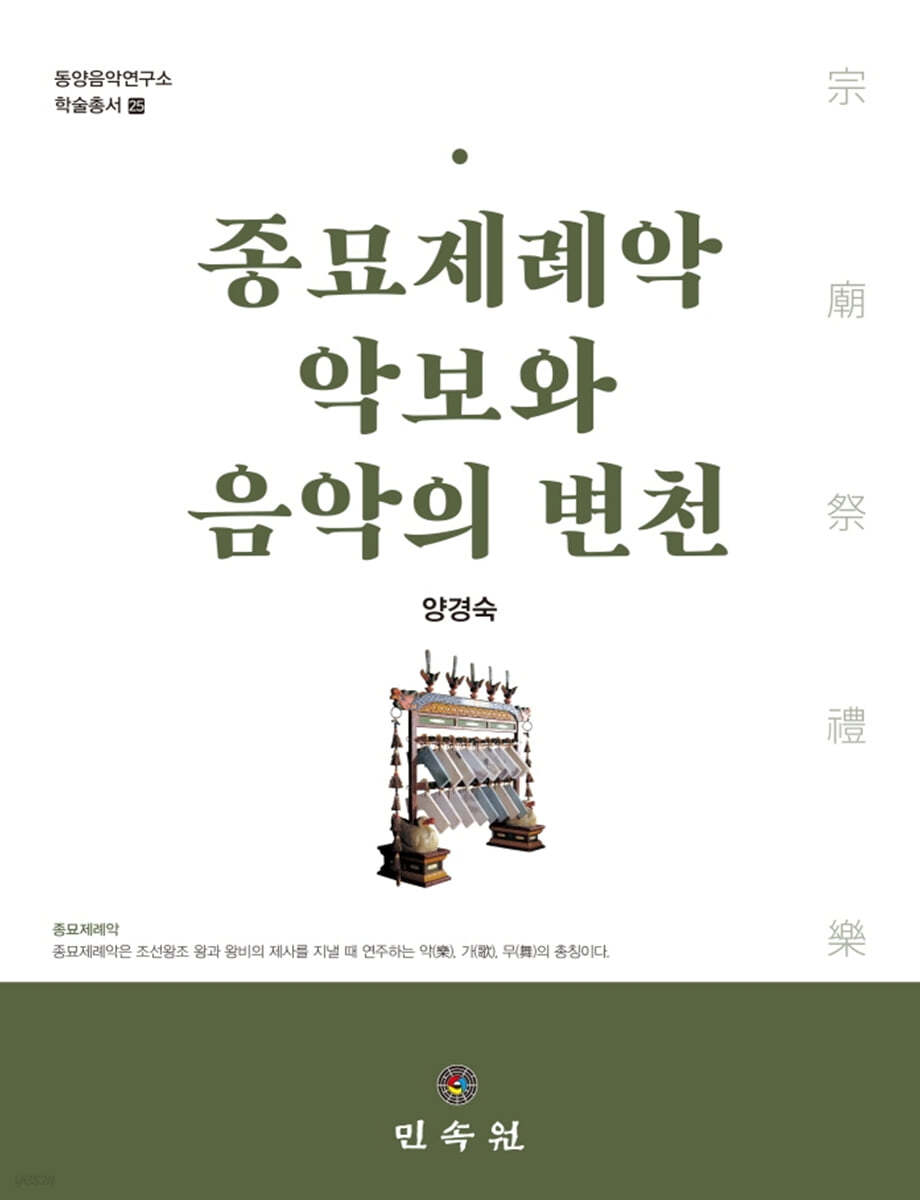 종묘제례악 악보와 음악의 변천