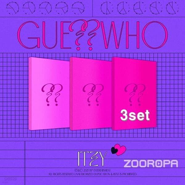 [미개봉/3종세트] 있지 ITZY GUESS WHO