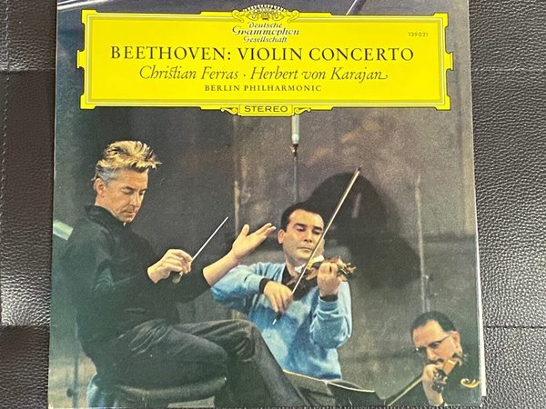 [LP] 크리스티앙 페라스 - Christian Ferras - Beethoven - Violin Concerto in D LP [독일반] 