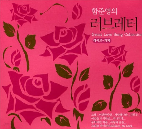 함준영의 러브레터 - Great Love Song Collection (2cd) 
