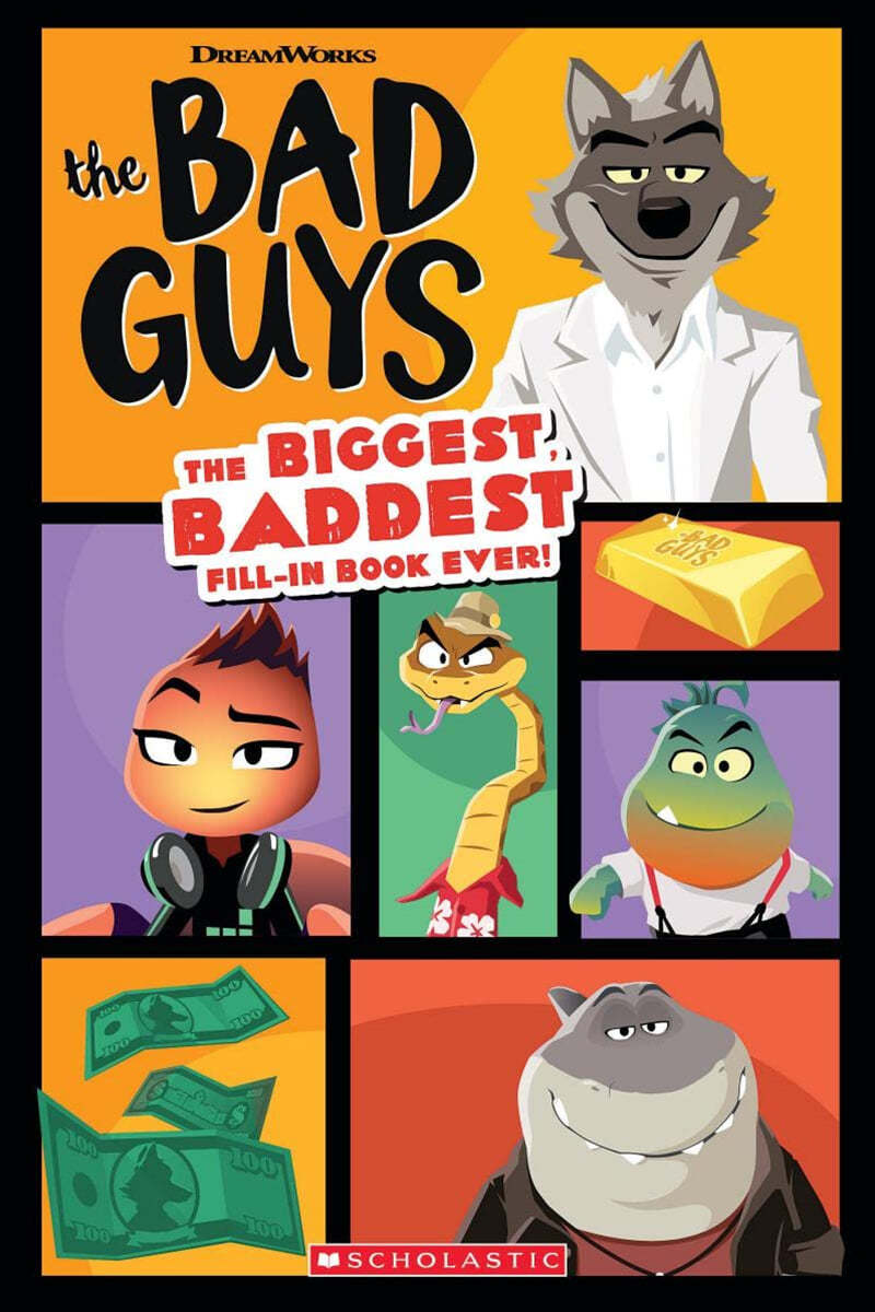 Bad Guys Movie: The Biggest, Baddest Fill-In Book Ever!